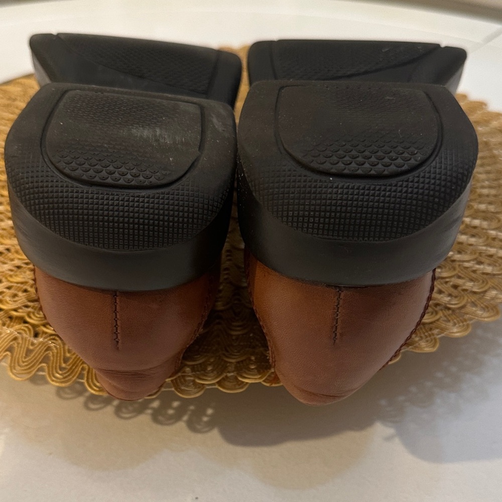 Dansko Brown Leather Women's Loafers - Picture 13 of 13